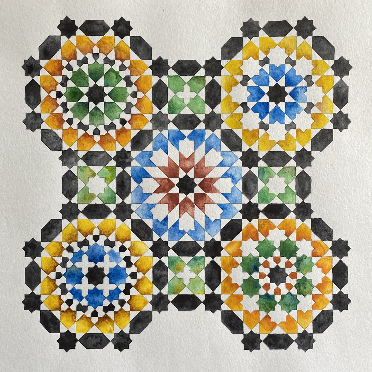 Moroccan Rosettes – Adam Williamson ART